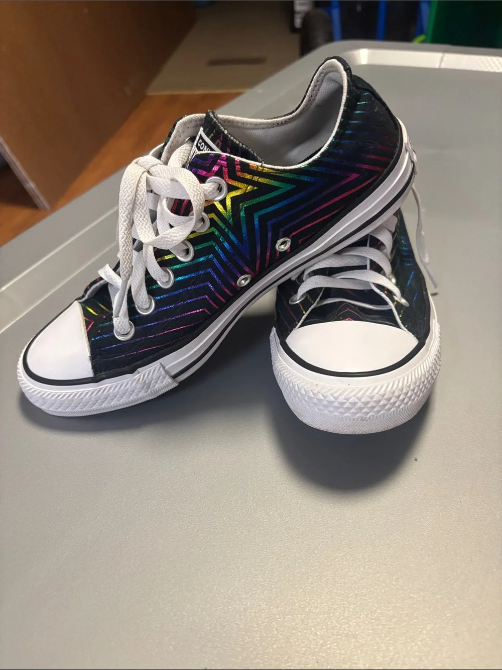 Converse Low Top Sneakers - “All of the Stars” - Picture 2 of 7